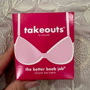 Commando Takeouts - Silicone Bra Inserts